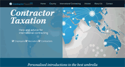 Desktop Screenshot of contractortaxation.com